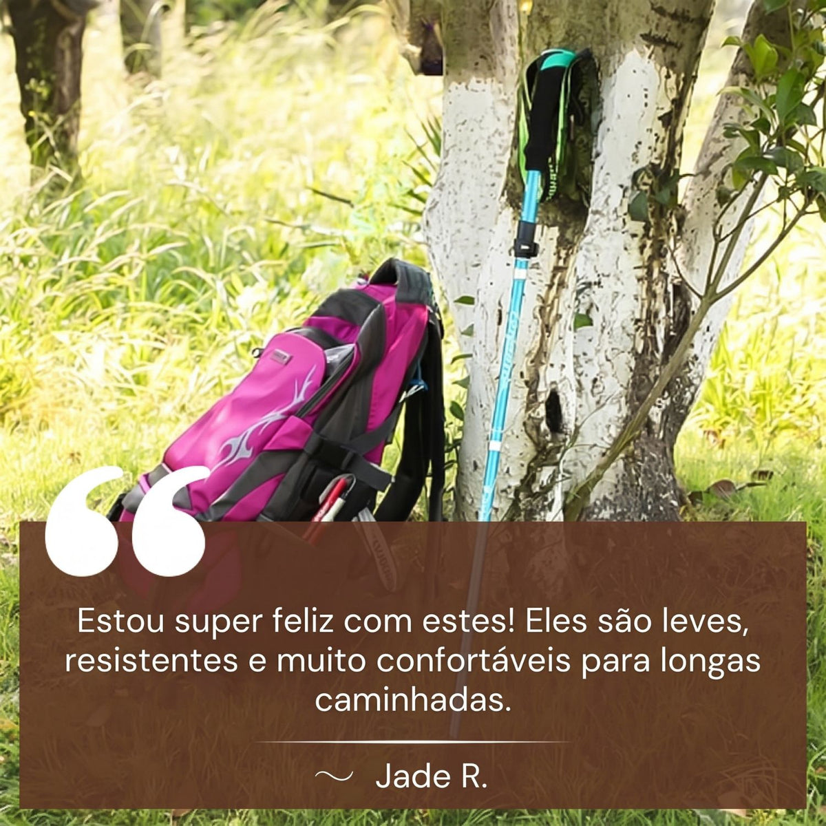 Bastões de Trekking Ergonómicos ProTrek