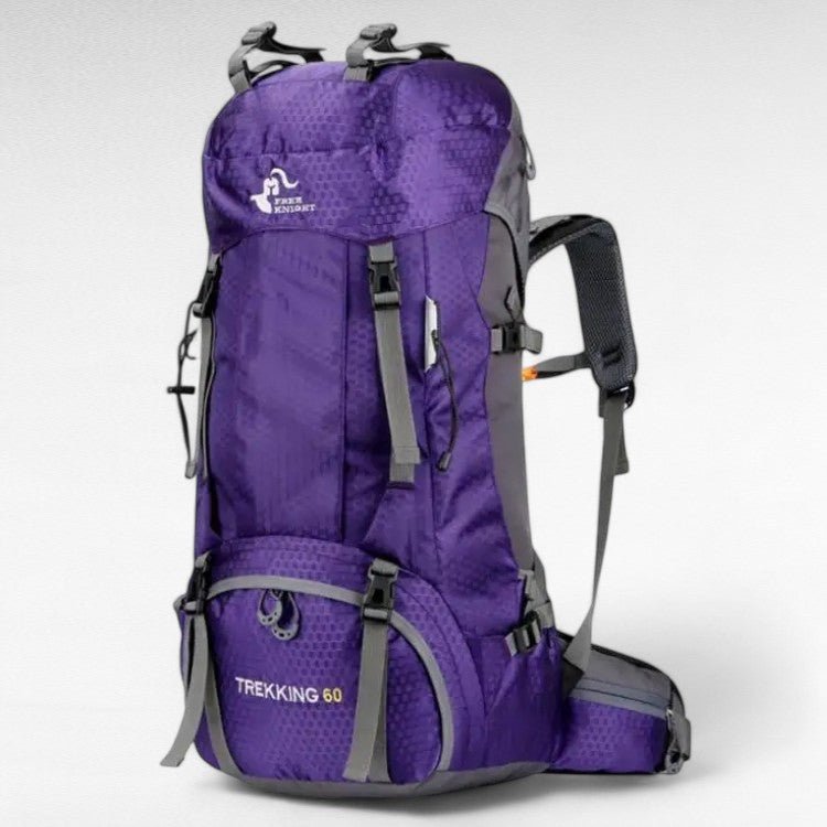 Mochila de Caminhada Impermeável de 60L – Leve, Ergonómica e Pronta para a Aventura - Mochila de Caminhada - Vessa