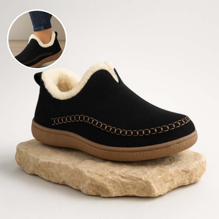 Sapatos em Fleece Ortopédicos CozyStep - Sapatos em Fleece - Vessa