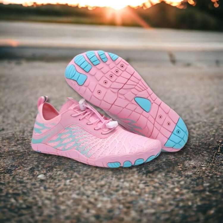 GlideWalk Pro - Sapatos Descalços Saudáveis e Antiderrapantes - Sapatos Descalços - Vessa