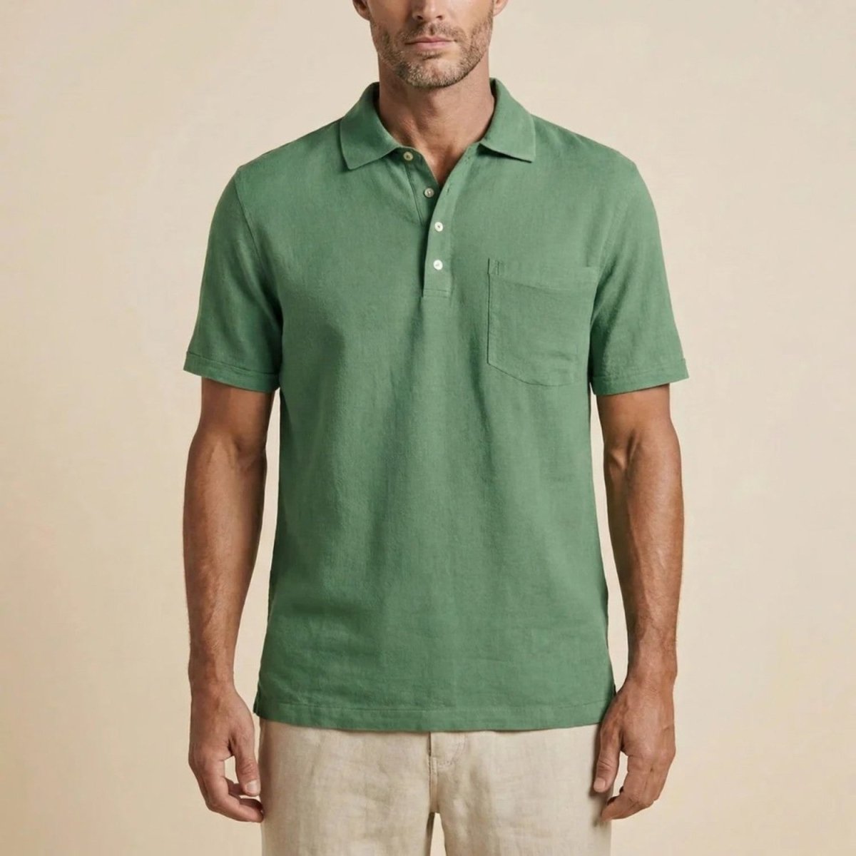 Polo Premium em Linho para Homem - Polo - Vessa