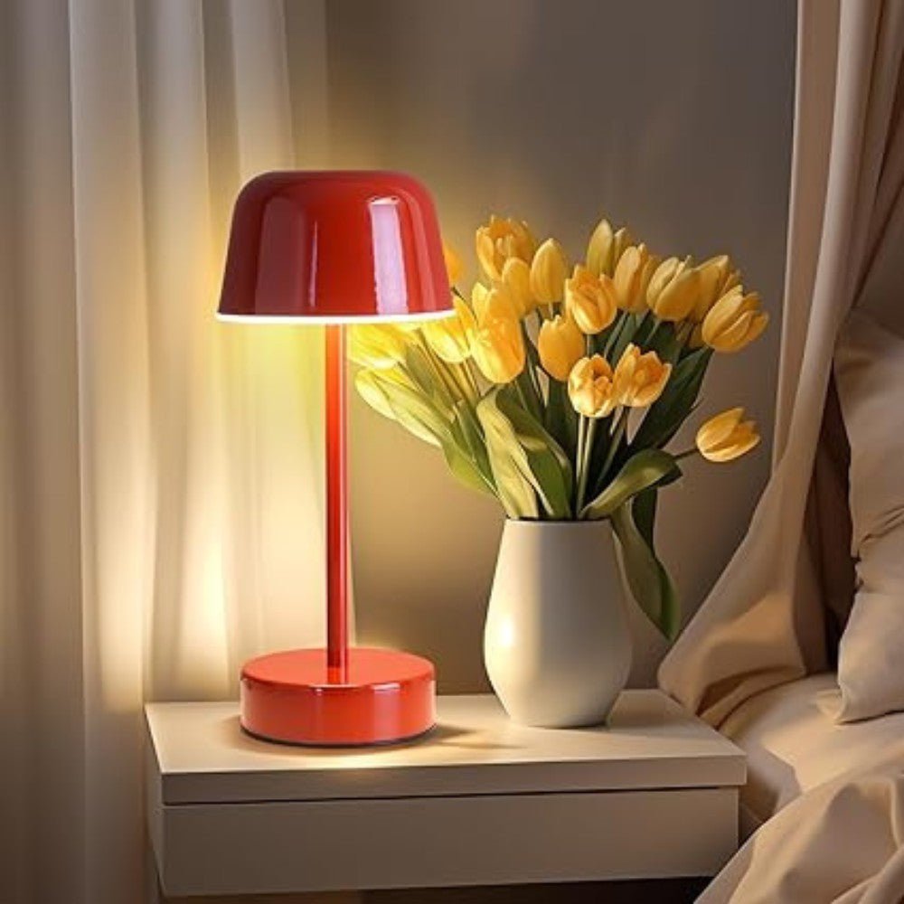 Candeeiro de Mesa LED Retro Sem Fios - Candeeiro de Mesa - Vessa