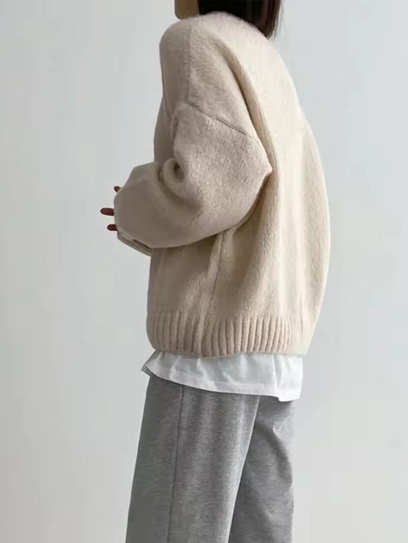 Camisola Oversized Macia em Malha para Mulher - Camisola de Mulher - Vessa