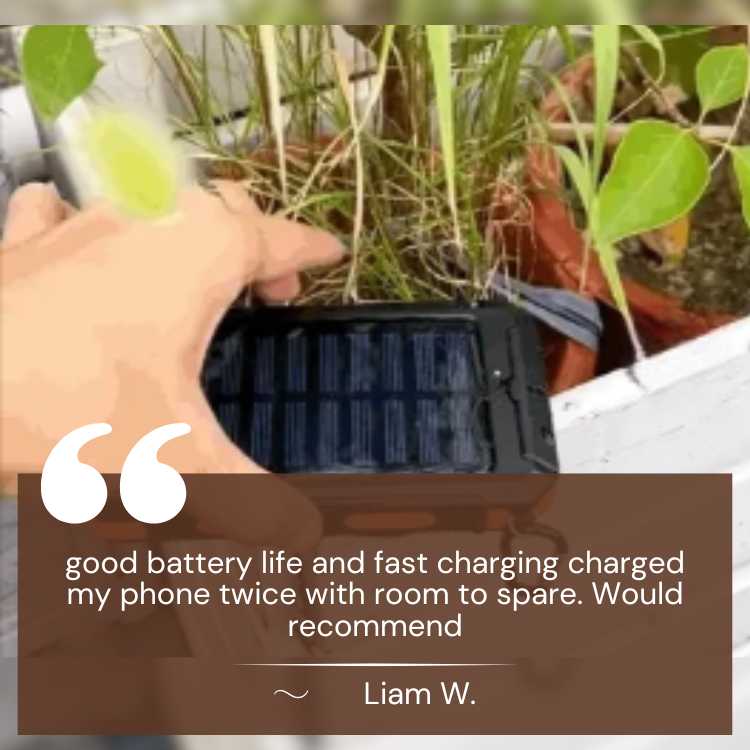 Power Bank Solar 10.000mAh – Energia de Reserva de Emergência, Chuva ou Sol - Power Bank Solar - Vessa