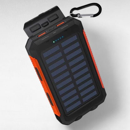 Power Bank Solar 10.000mAh – Energia de Reserva de Emergência, Chuva ou Sol - Power Bank Solar - Vessa