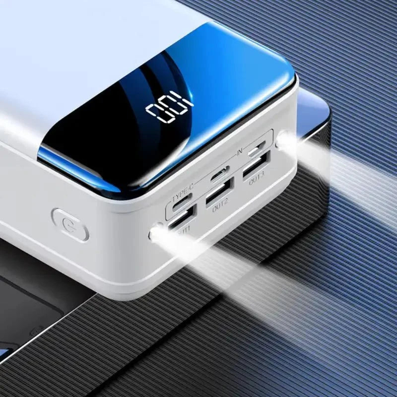 Power Bank Móvel de Ultra Capacidade 50K mAh - Power Bank Móvel - Vessa
