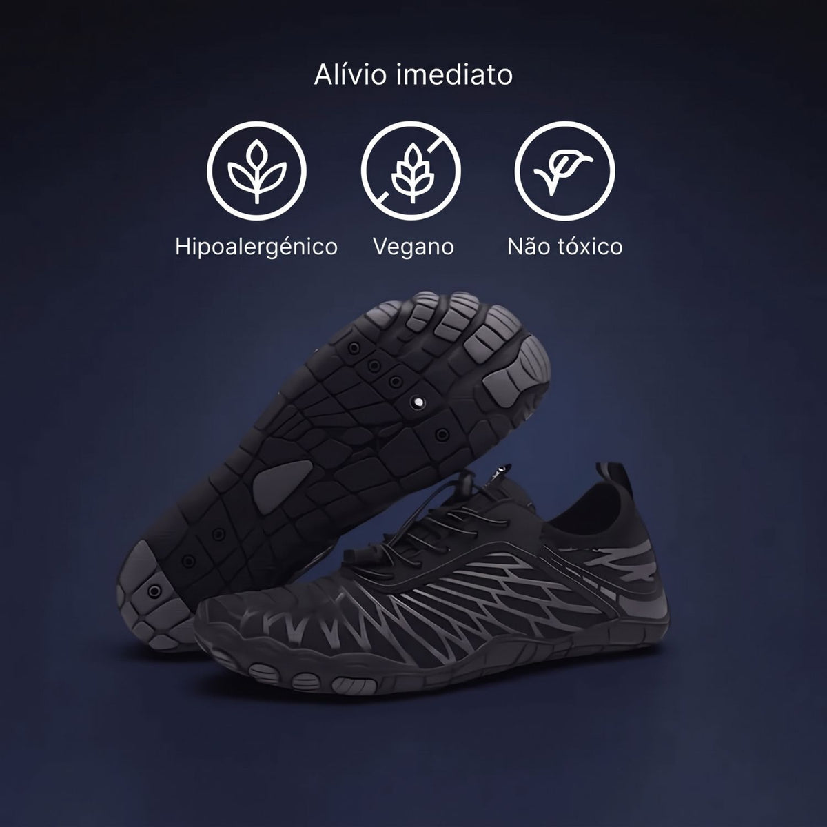 Sapatos Barefoot Mulher Vessa Liana - Drop Zero, Biqueira Larga Toe Box & Sola Ultra Flexível