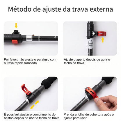 Bastões de Trekking Ultraleves TrailMate