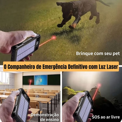 Carregador Solar 20.000mAh PowerFlex