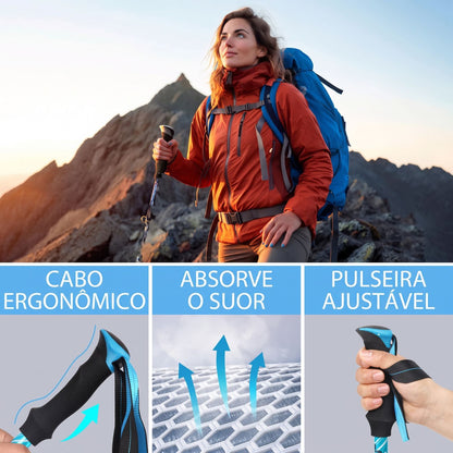 Bastões de Trekking Ergonómicos ProTrek
