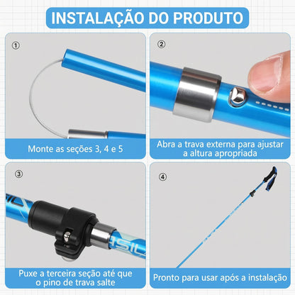 Bastões de Trekking Ergonómicos ProTrek