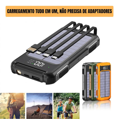 Carregador Solar 20.000mAh PowerFlex