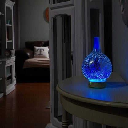Difusor de Óleo com Luz Meteoro Efeito 3D - Difusor de Óleo Essencial - Vessa
