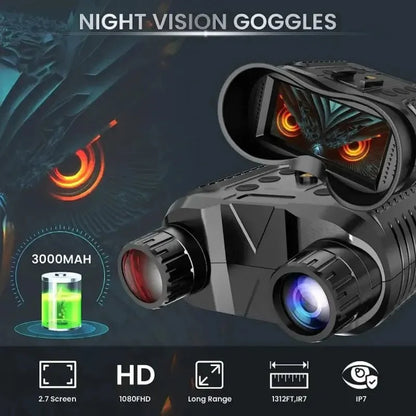 Binóculos de Visão Noturna IR 3D - Binóculos de Visão Noturna - Vessa