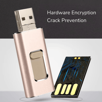 Pen USB Multiporta 4 em 1 - Pen USB 4 em 1 - Vessa