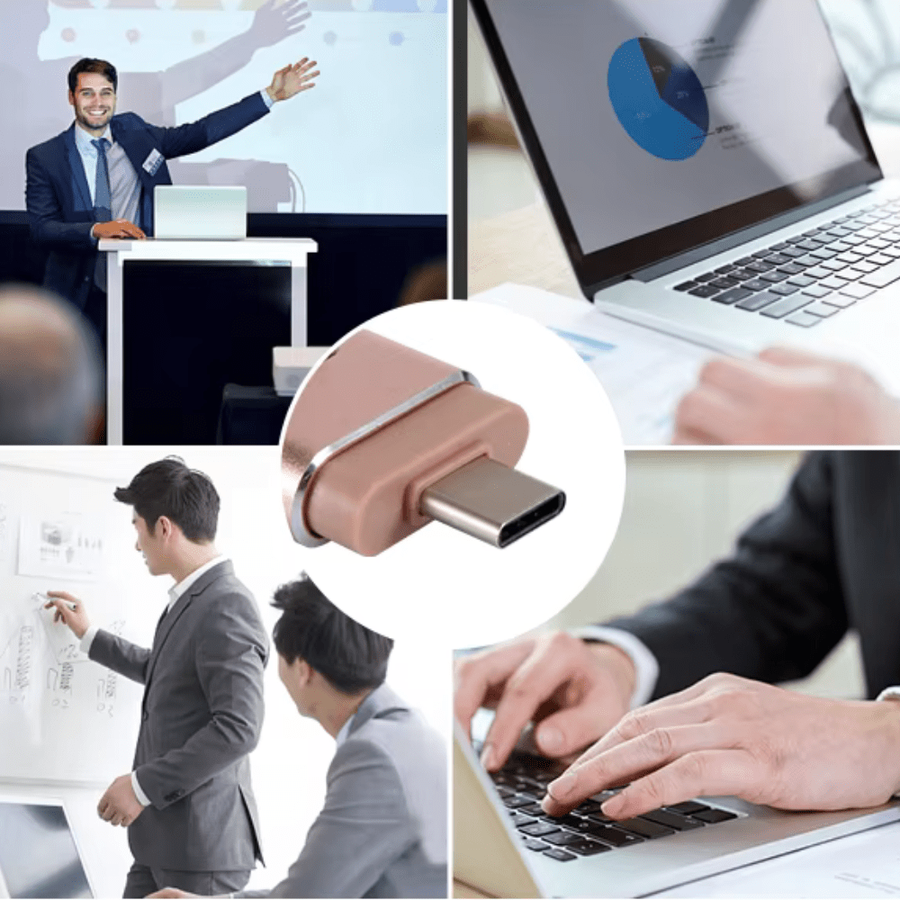 Pen USB Multiporta 4 em 1 - Pen USB 4 em 1 - Vessa