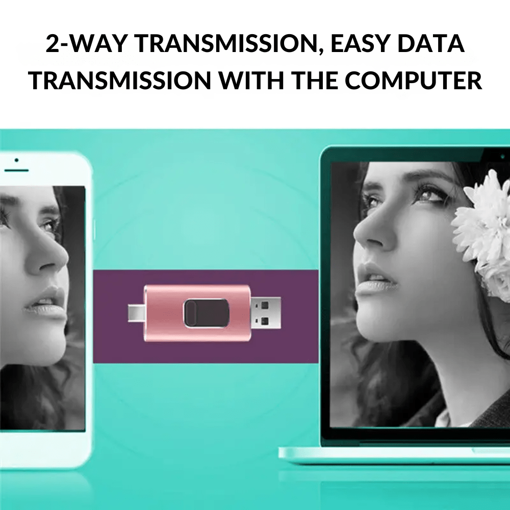 Pen USB Multiporta 4 em 1 - Pen USB 4 em 1 - Vessa