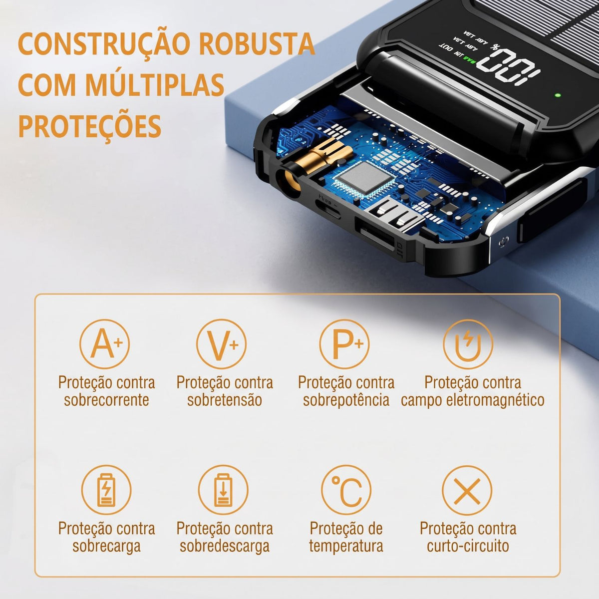Carregador Solar 20.000mAh PowerFlex