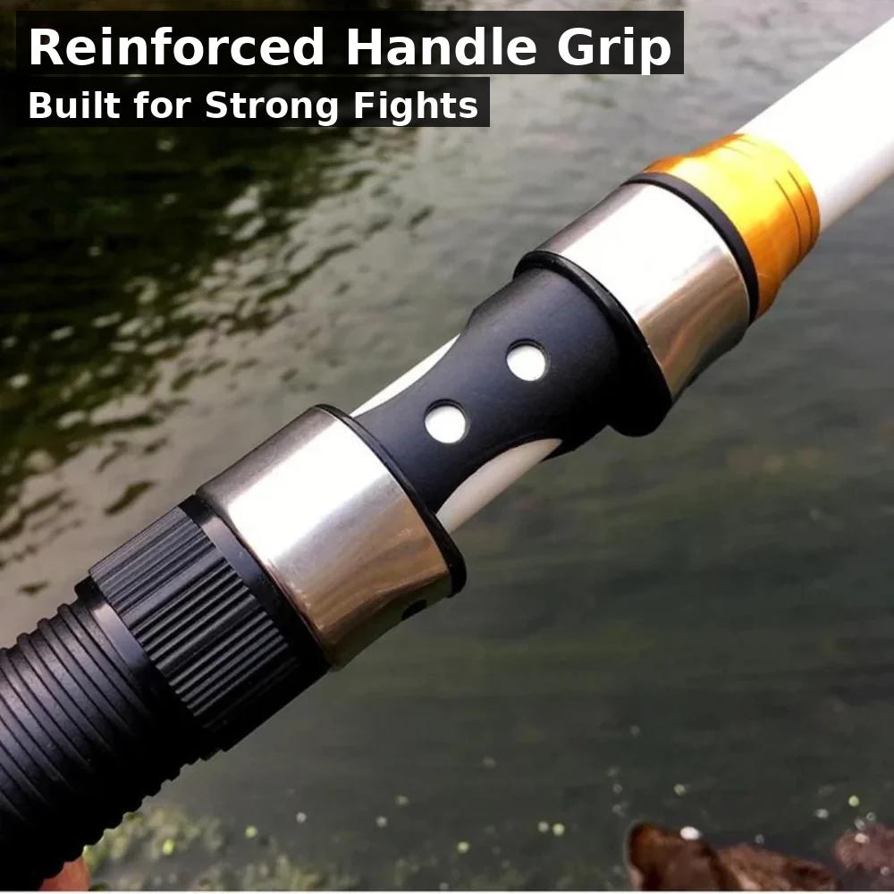 Cana de Pesca Telescópica em Fibra de Carbono AquaStrike - Cana de Pesca - Vessa