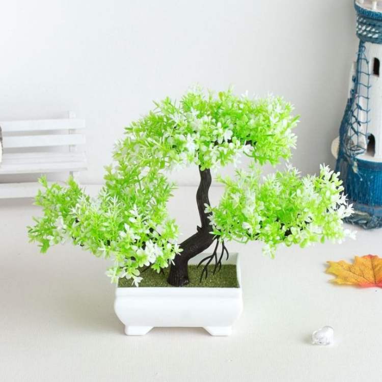 Vaso Bonsai Decorativo AuraBloom - Planta Artificial - Vessa