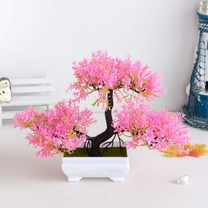 Vaso Bonsai Decorativo AuraBloom - Planta Artificial - Vessa