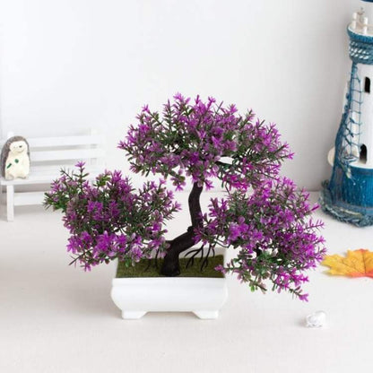 Vaso Bonsai Decorativo AuraBloom - Planta Artificial - Vessa