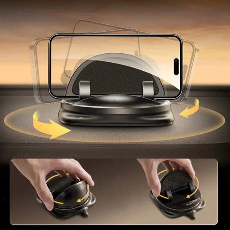 Suporte Inteligente de Telemóvel AutoSpin 360° - Suporte de Telemóvel - Vessa