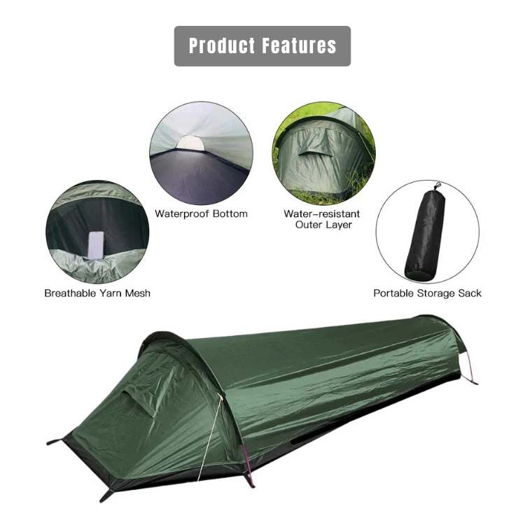 Tenda de Campismo para Mochila - Tenda de Campismo - Vessa