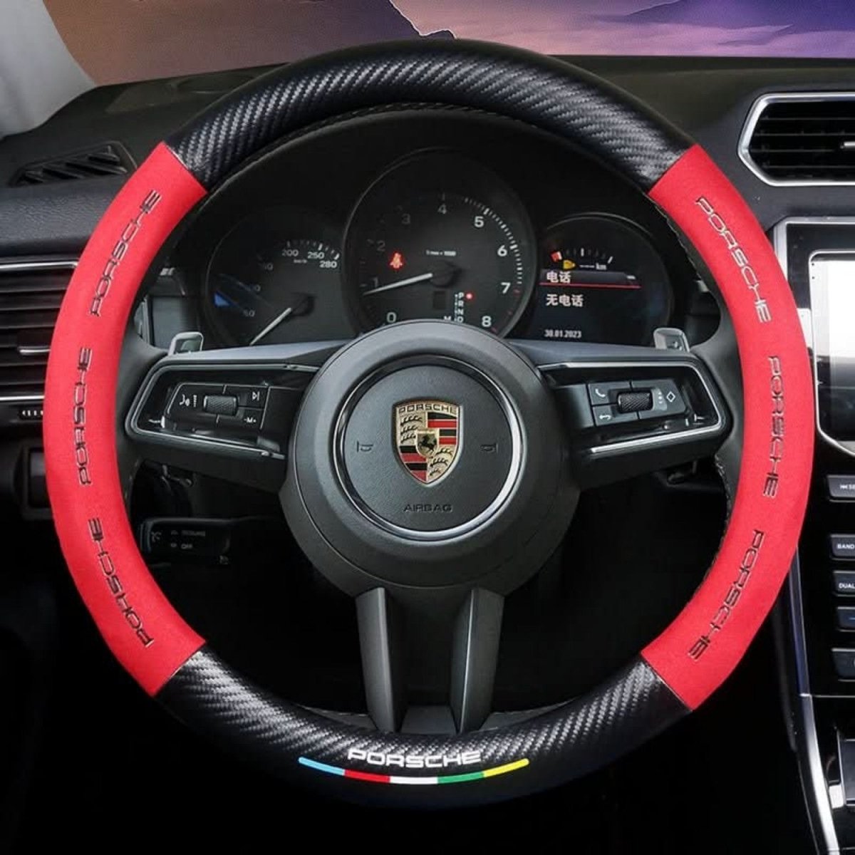 Capa de Volante Respirável Antiderrapante para Conforto - Capa de Volante - Vessa