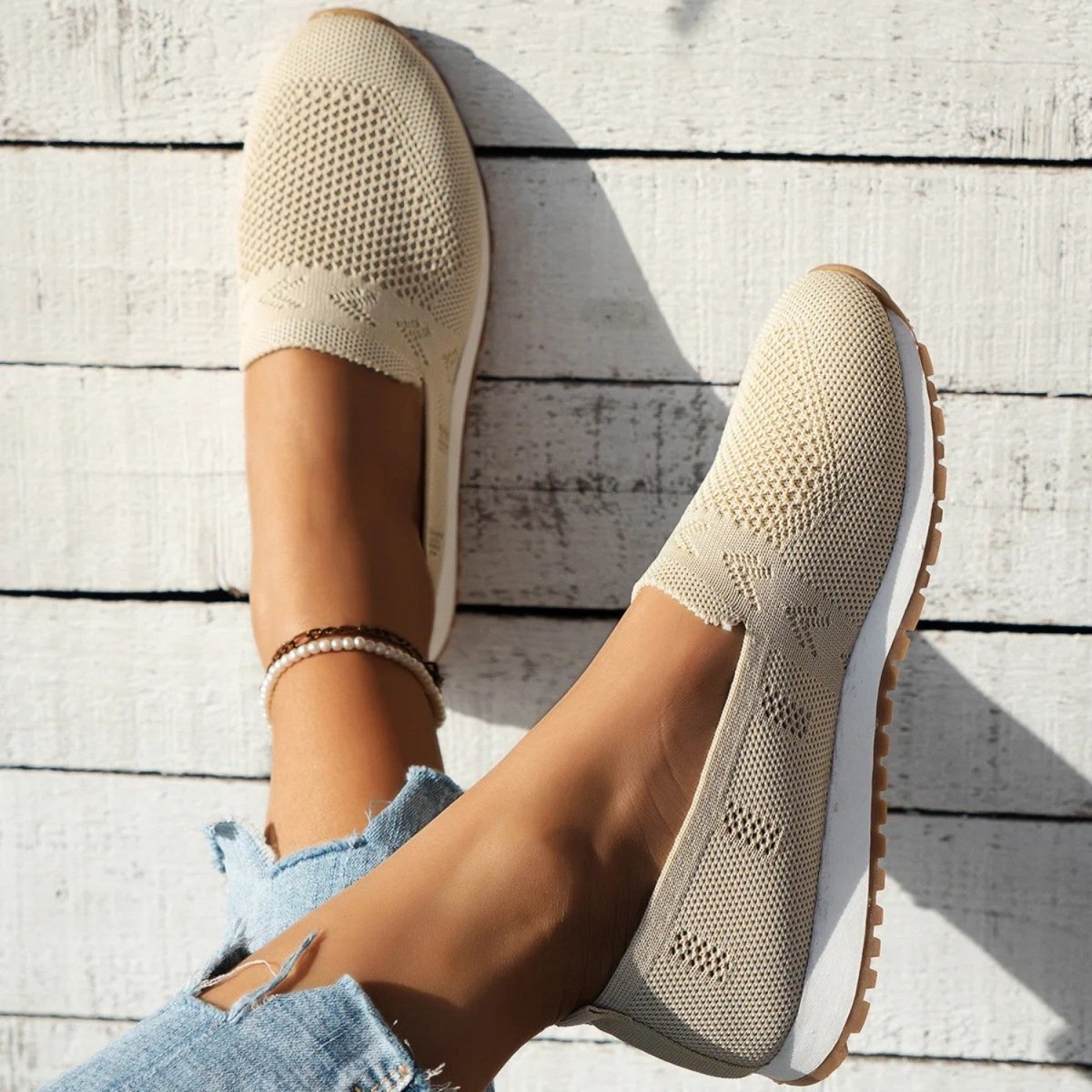 Sapatilha em Malha Respirável de Calçar - Chinelo Ortopédico - Vessa