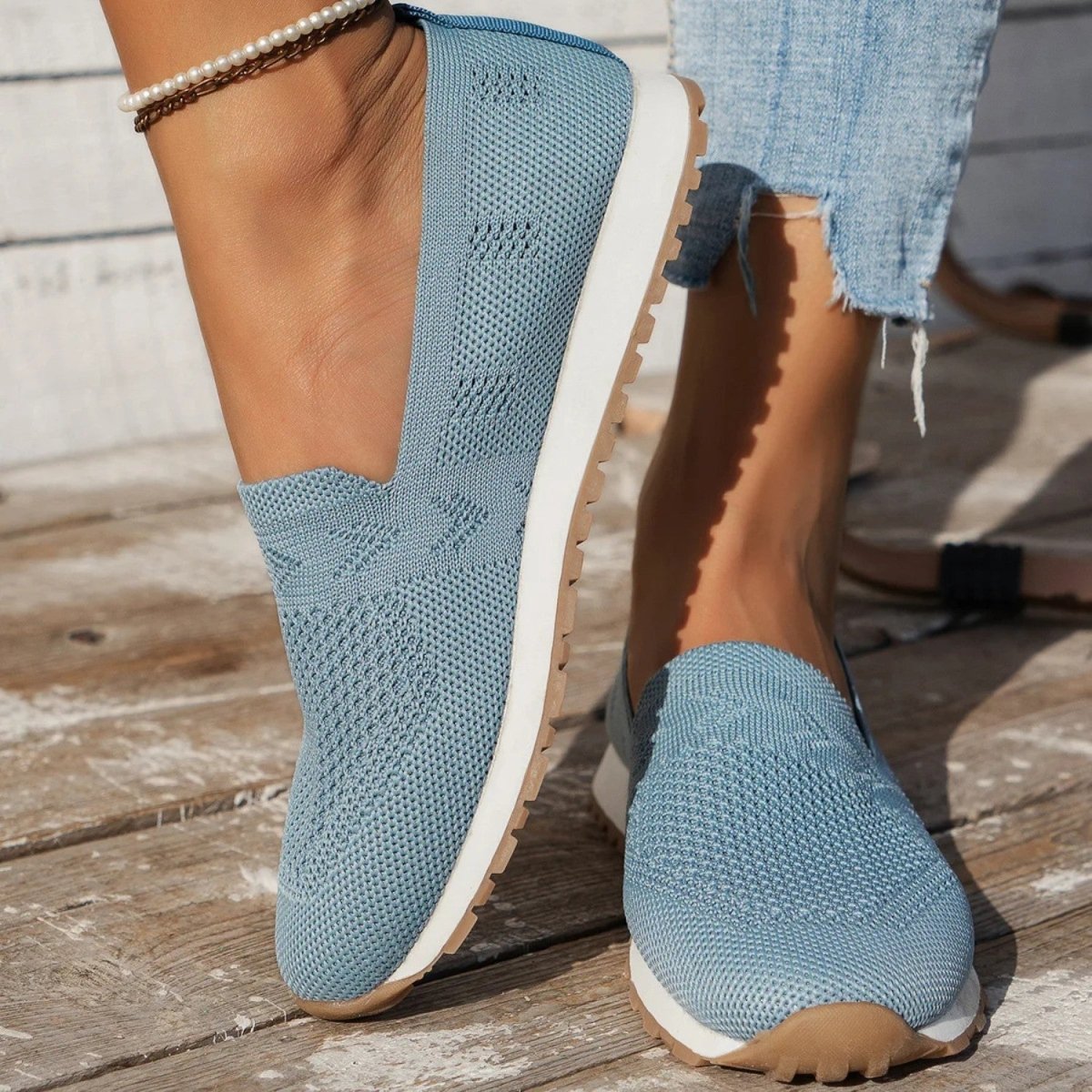 Sapatilha em Malha Respirável de Calçar - Chinelo Ortopédico - Vessa