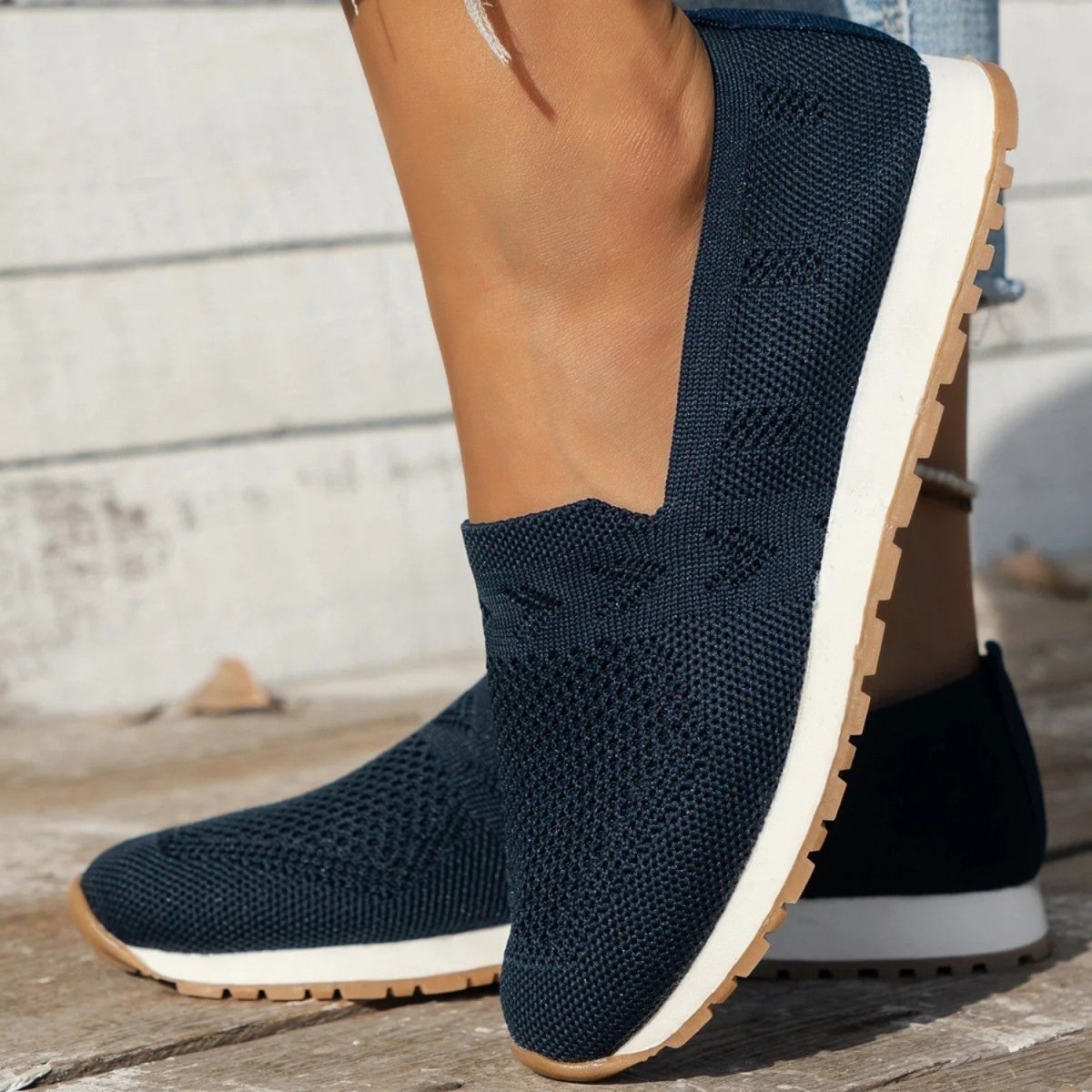 Sapatilha em Malha Respirável de Calçar - Chinelo Ortopédico - Vessa