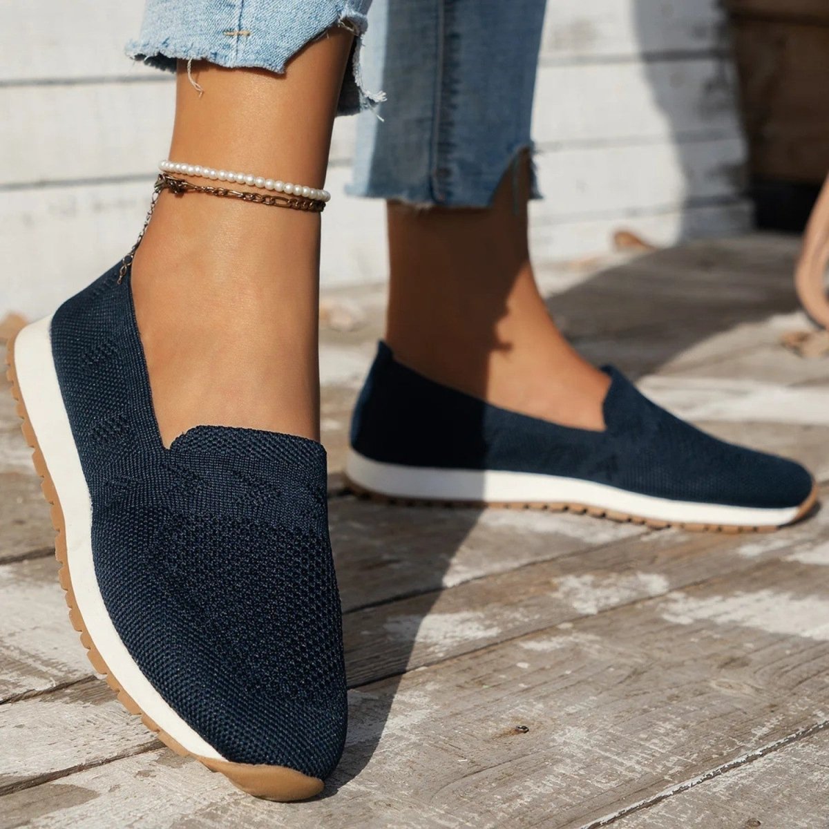 Sapatilha em Malha Respirável de Calçar - Chinelo Ortopédico - Vessa