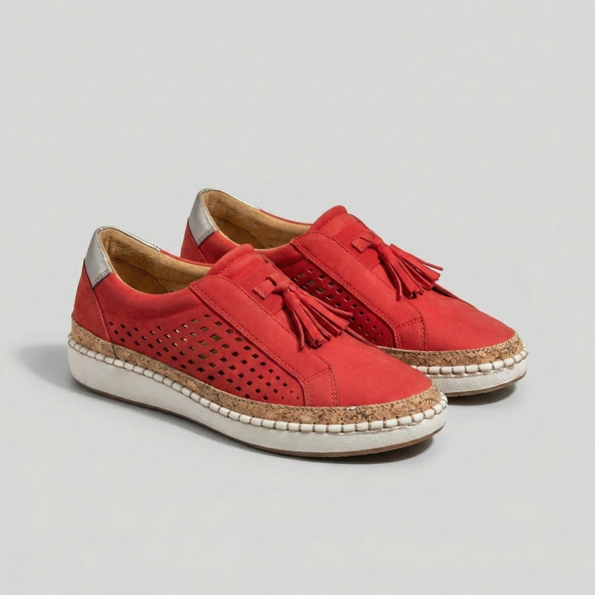Sapatos Respiráveis de Calçar para Mulher - Mocassins - Vessa