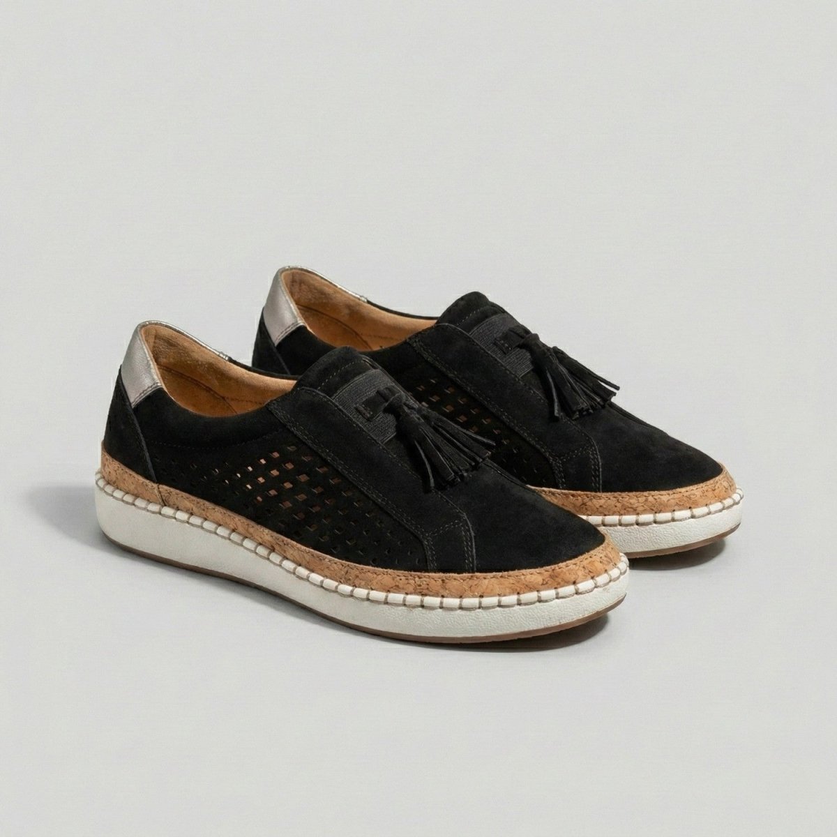 Sapatos Respiráveis de Calçar para Mulher - Mocassins - Vessa