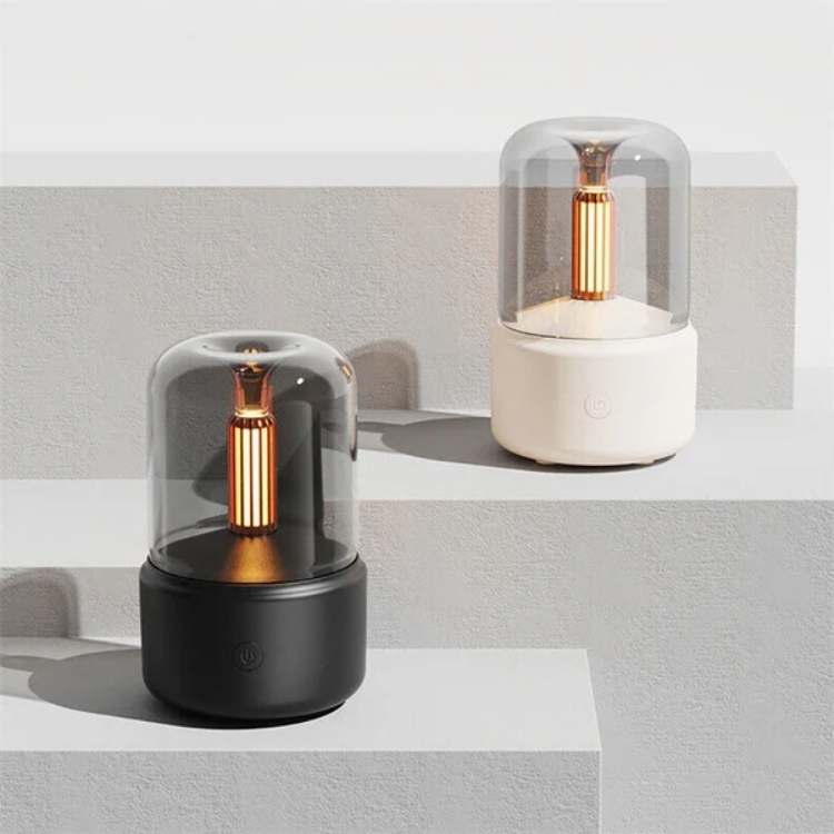 Difusor de Óleo Essencial com Luz de Vela - Difusor - Vessa
