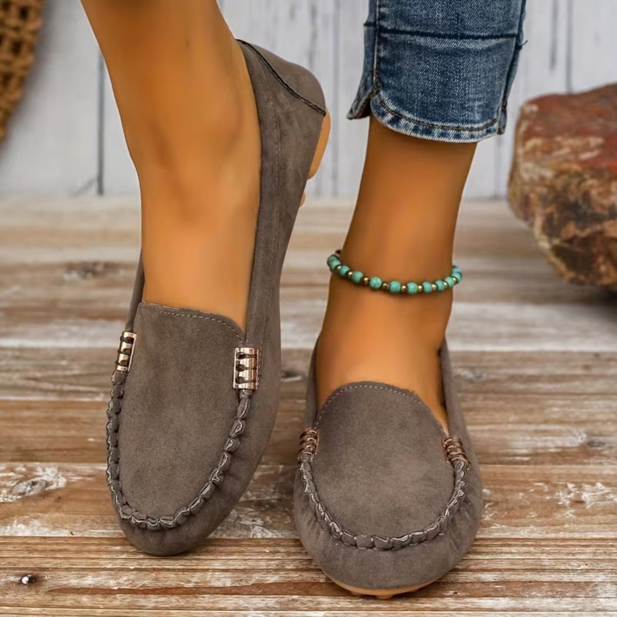 Mocassim Casual Confortável de Calçar - Chinelo Ortopédico - Vessa
