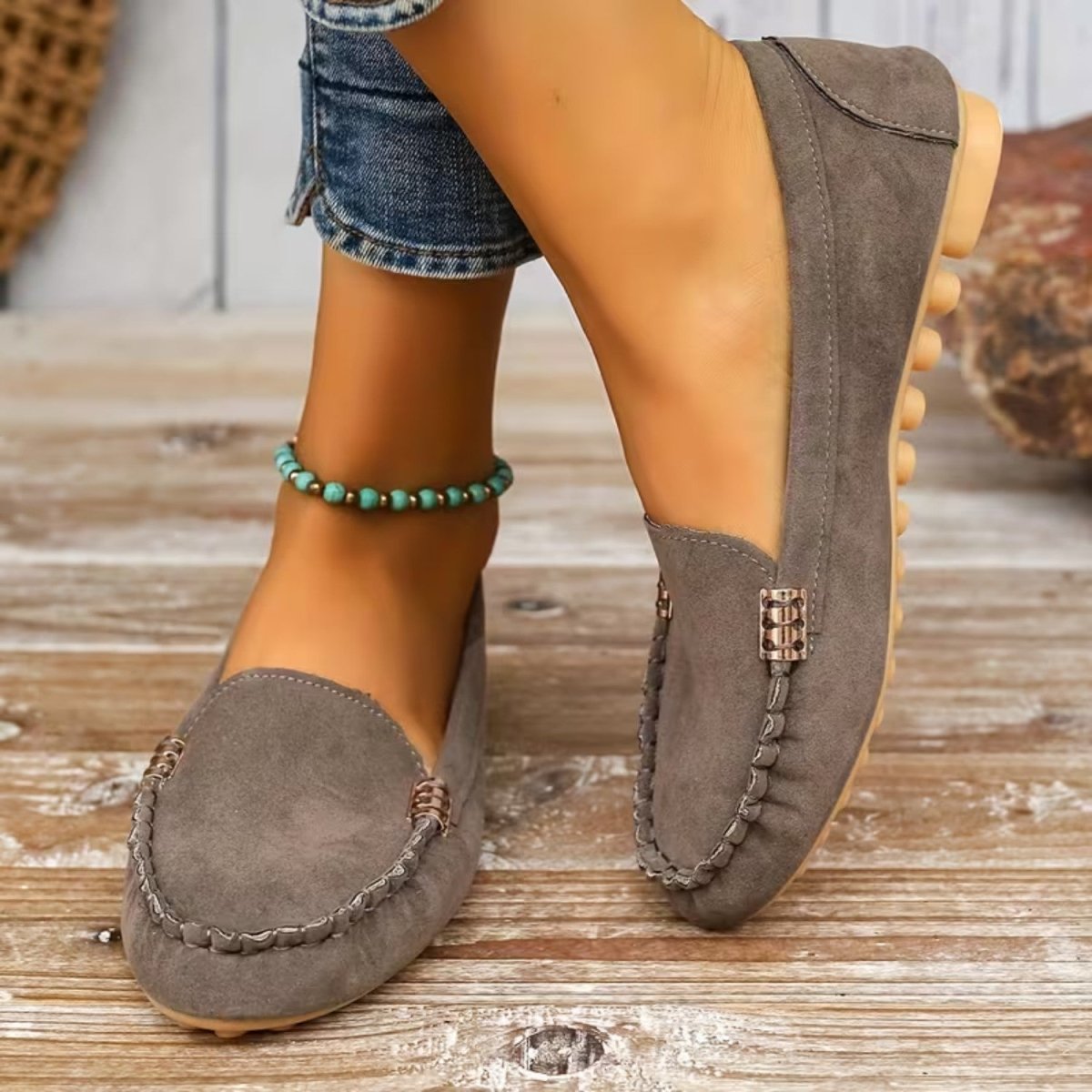 Mocassim Casual Confortável de Calçar - Chinelo Ortopédico - Vessa