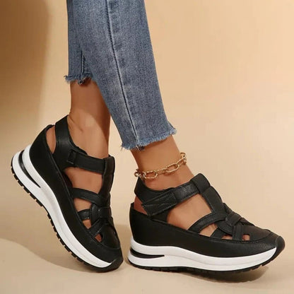 Sandálias de Caminhada Confortáveis para Mulher - Sapatos de Caminhada - Vessa