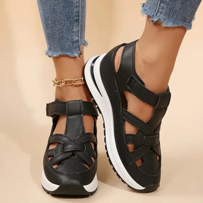Sandálias de Caminhada Confortáveis para Mulher - Sapatos de Caminhada - Vessa
