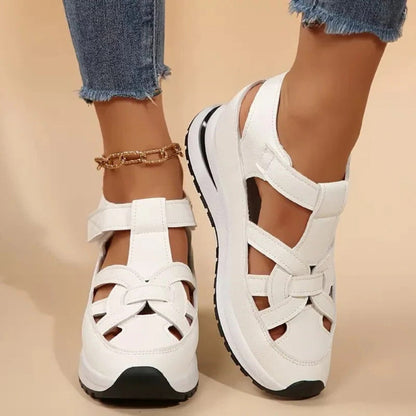Sandálias de Caminhada Confortáveis para Mulher - Sapatos de Caminhada - Vessa