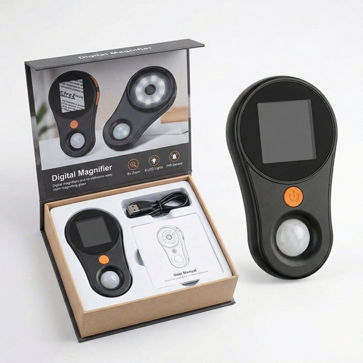 Lupa Digital Compacta - Lupas - Vessa