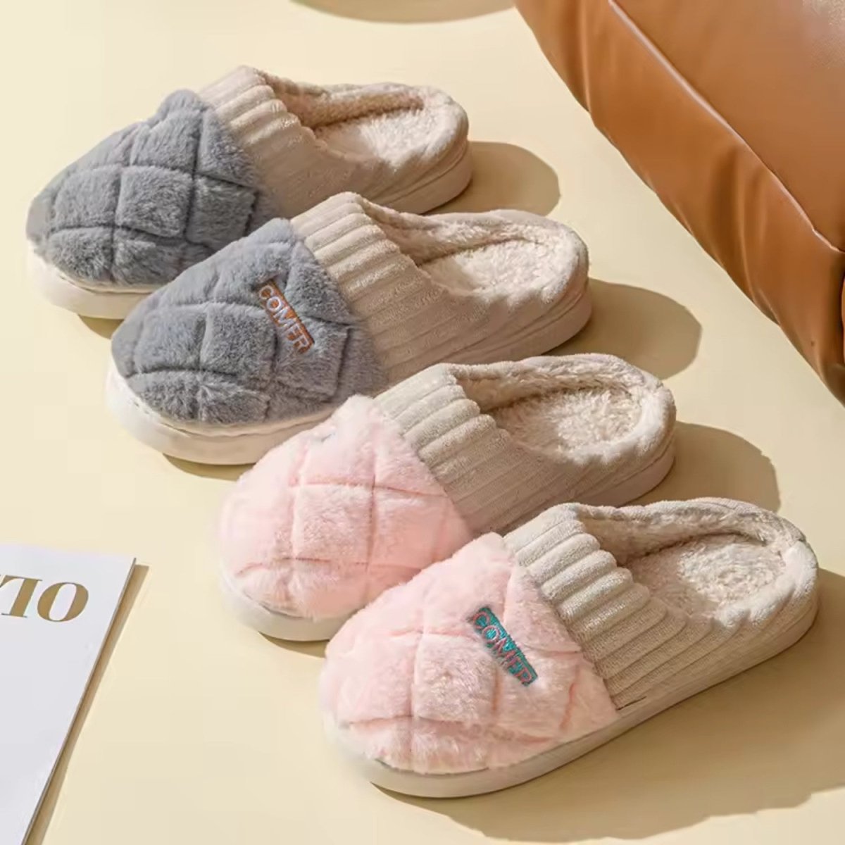 Chinelo Interior Quente e Acolhedor - Chinelo Ortopédico - Vessa