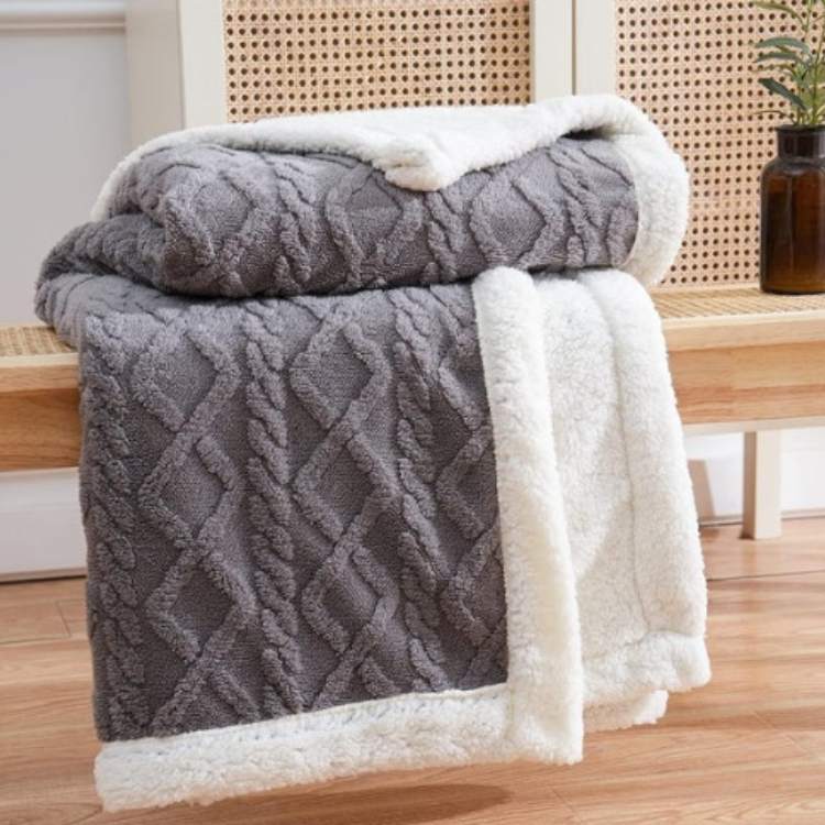 Manta Pesada em Sherpa CozySherpa - Manta - Vessa