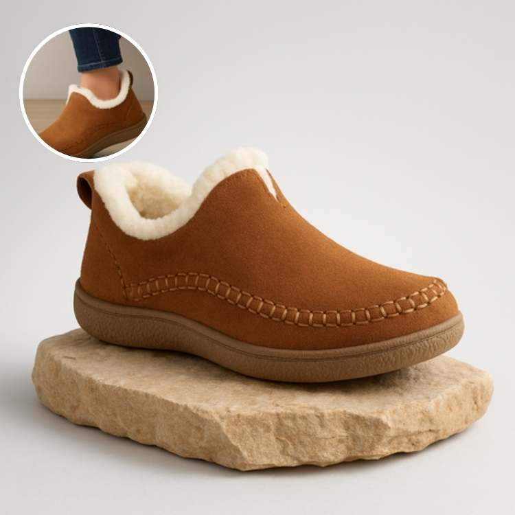 Sapatos em Fleece Ortopédicos CozyStep - Sapatos em Fleece - Vessa