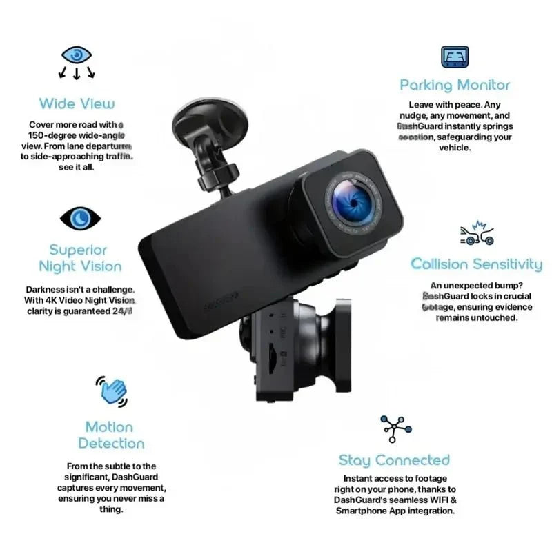 DashCam Elite 4K - Dashcam - Vessa