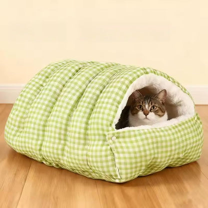 Cama Abrigo Dupla Face para Gatos - Abrigo para Gatos - Vessa