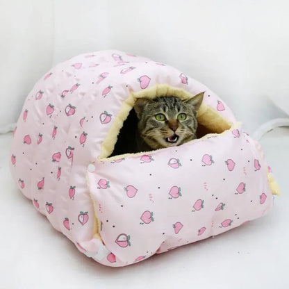 Cama Abrigo Dupla Face para Gatos - Abrigo para Gatos - Vessa
