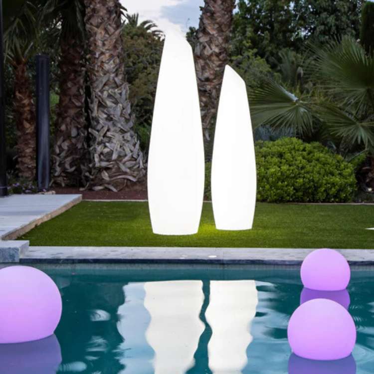 Luz de Jardim Esférica Iluminada Ecológica - Luz de Jardim - Vessa