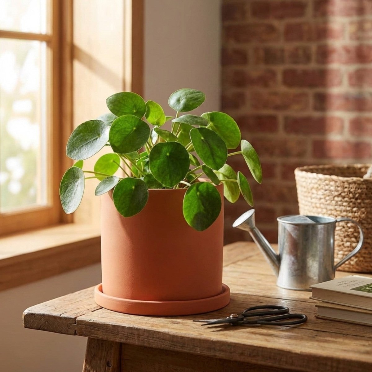 Vaso em Cerâmica Elegante com Pires - Vaso de Flores - Vessa